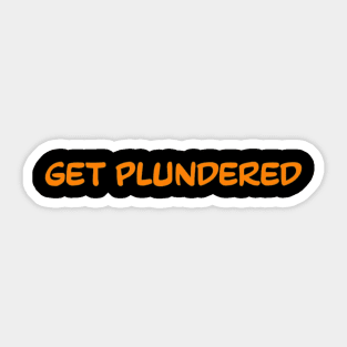 Collin Get Plundered Sticker